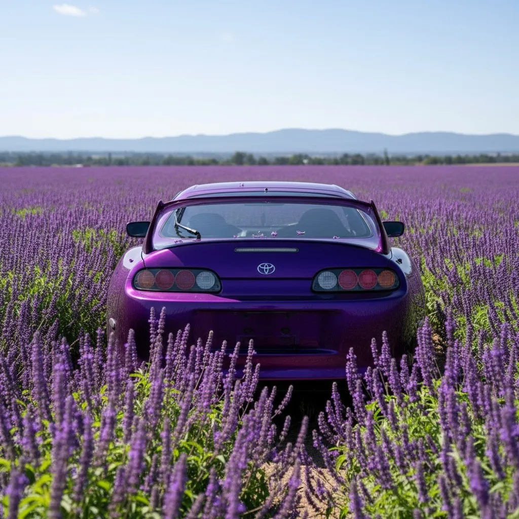 MK4 Supra "Salvia" Rear